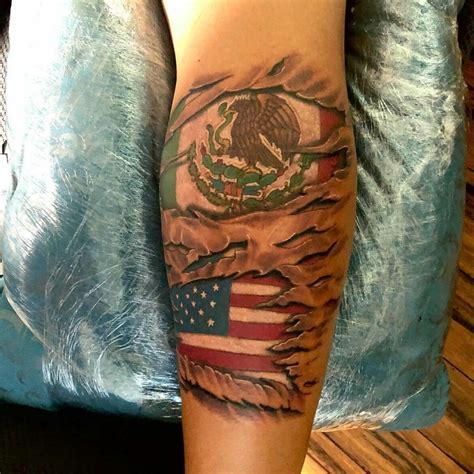 101 Mexican American Flag Tattoo Ideas That Will Blow Your Mind!