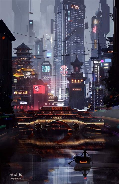 Pin by Hopwood on Cyberpunk | Cyberpunk city, Futuristic city, Futuristic art