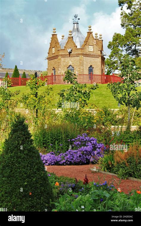 Dumfries House Gardens - Scotland Stock Photo - Alamy