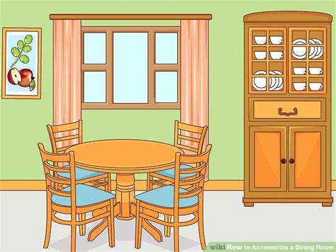 dining room cartoon background | Дом, Идеи