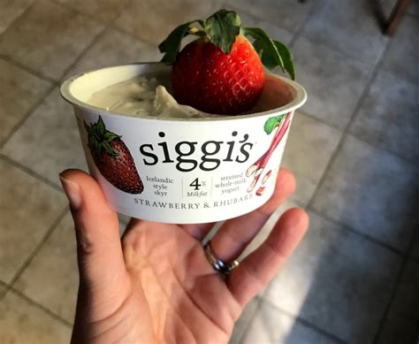 Siggi’s Yogurt is delicious and naturally low in sugar