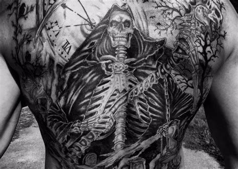 The 79 Best Grim Reaper Tattoos for Men | Improb