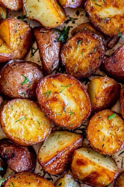 Oven Roasted Red Potatoes - The Food Charlatan