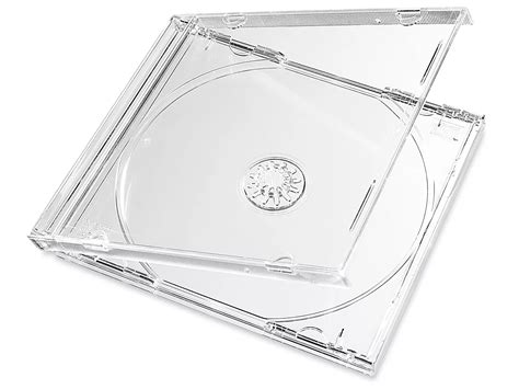 CD Jewel Cases - Clear Tray S-7766 - Uline