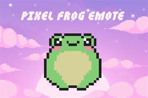 Pixel Frog Animated Bounce Emote all 10 Colors Included - Etsy