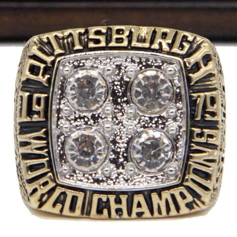 NFL 1979 Super Bowl XIV Pittsburgh Steelers Championship Replica Ring