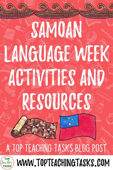 Samoan Language Week Activities and Resources 2021 | Top Teaching Tasks