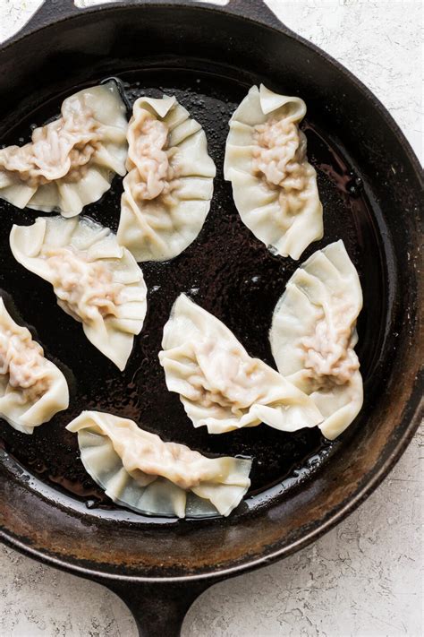 Homemade Pork Dumplings - Fit Foodie Finds