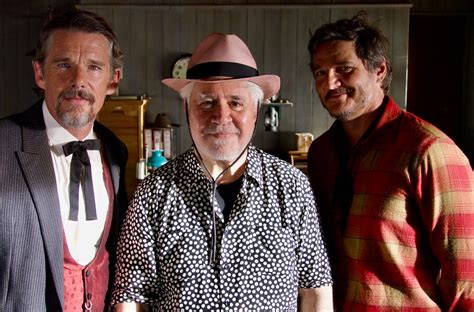 Strange Way of Life Set Images Feature Pedro Pascal, Ethan Hawke & More