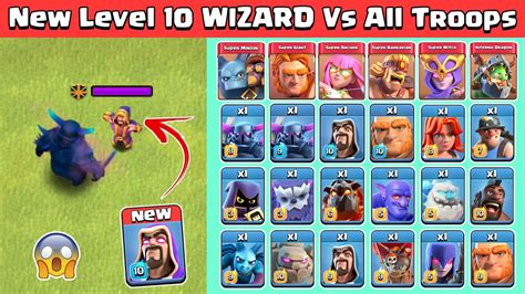 Clash Of Clans Wizard Levels