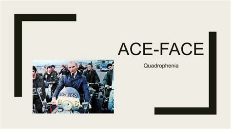 Quadrophenia | PPT