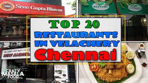 20 Best Restaurants in Velachery, Chennai - Crazy Masala Food