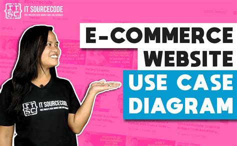 Use Case Diagram for E Commerce Website - Itsourcecode.com