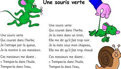 Des activités autour de la comptine Une souris verte | Une souris verte, Comptine une souris ...