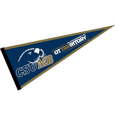 Cal State University, Monterey Bay Otters 12" X 30" Otterritory College ...