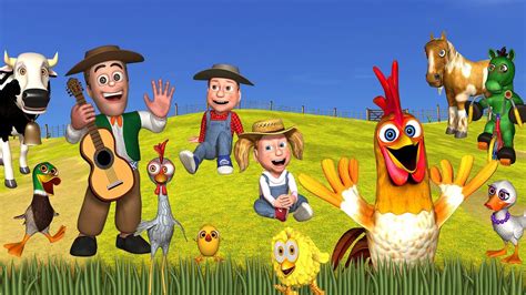 Cartoon Farm Characters - jigsaw-puzzles.UK