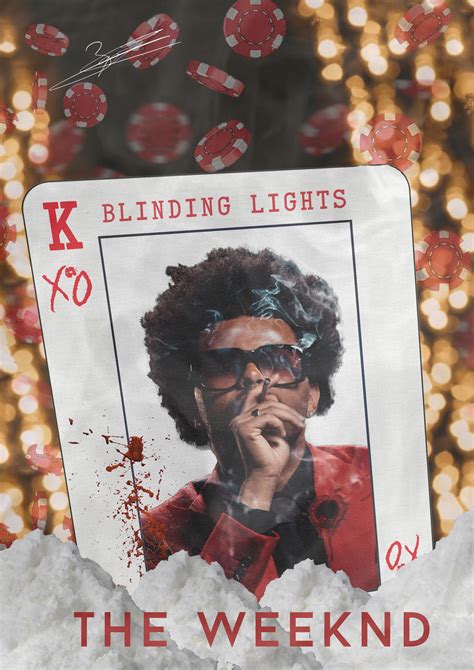 The Weeknd Blinding Lights Fan Art