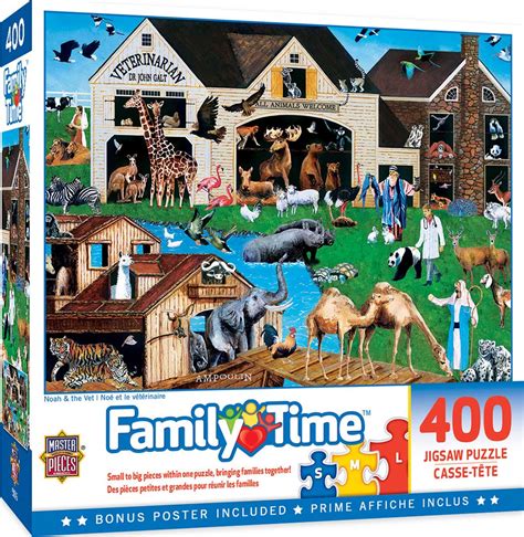 Noah & the Vet, 400 Pieces, MasterPieces | Puzzle Warehouse