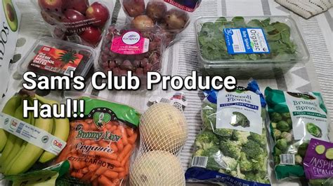 Sam's Club Produce Delivery Order!! - YouTube