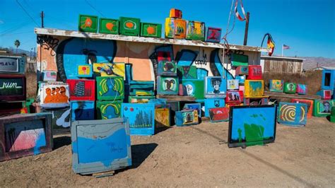 Bombay Beach Art Installations - Hidden California