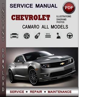 Chevrolet Camaro Service Repair Manual Download | Info Service Manuals