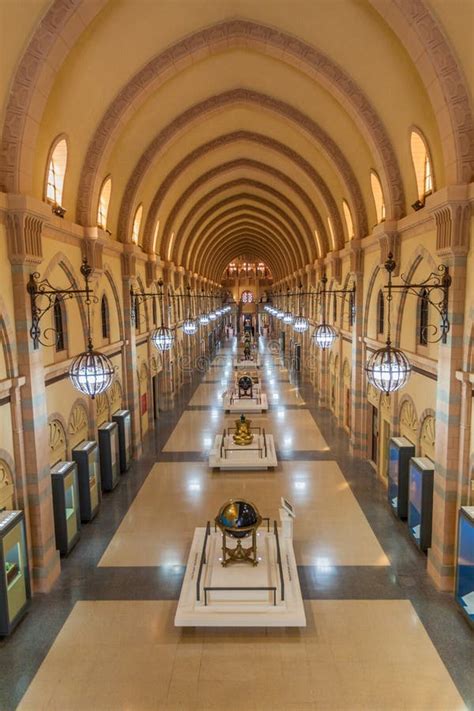 Interior of Sharjah Museum of Islamic Civilization Editorial Stock Image - Image of march ...