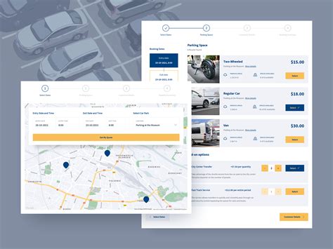 Car Park Booking System for WordPress by QuanticaLabs on Dribbble