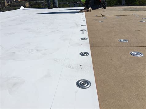 Mechanical fastened 60 ml TPO roof - Litespeed Construction Knoxville