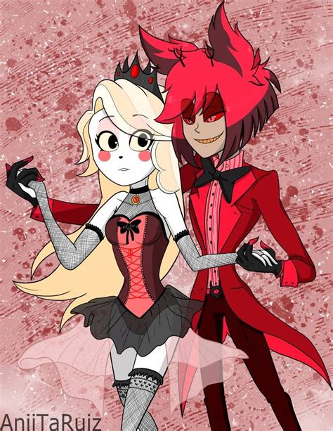 Hazbin Hotel - Alastor X Charlie by AniiTaRuiz on DeviantArt | Dibujos ...