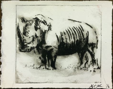 drypoint etching Drypoint Etching, Student Drawing, High School Art, Bedroom Art, Rhino, Moose ...