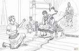 King Nebuchadnezzar Daniel Coloring Pages Sketch Coloring Page sketch template