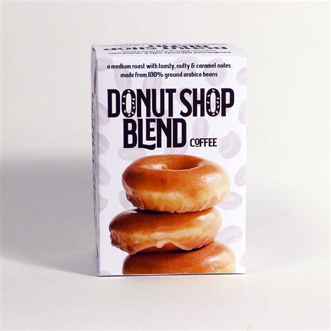 Product Redesign Project: Donut Shop Blend Coffee on Behance