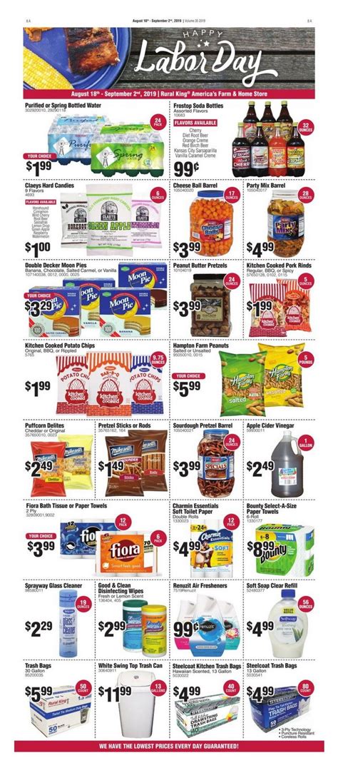 Rural King Weekly Ad Aug 18 – Sep 04, 2019