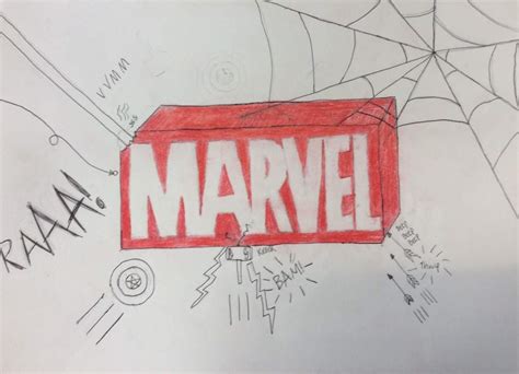 Marvel Logo Drawing | Comics Amino