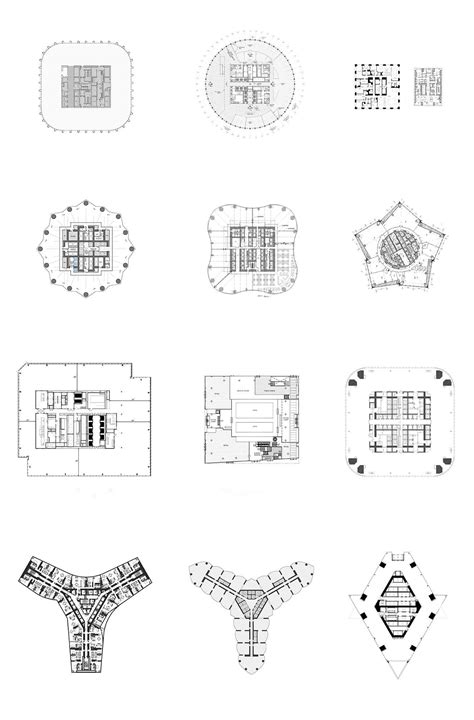 Skyscraper Floor Plans