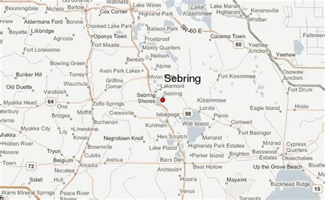 Guía Urbano de Sebring, Florida