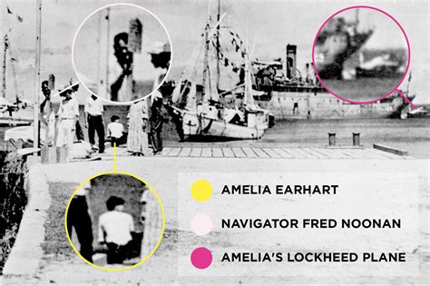 Newly discovered photographic evidence suggests Amelia Earhart may have actually been captured ...