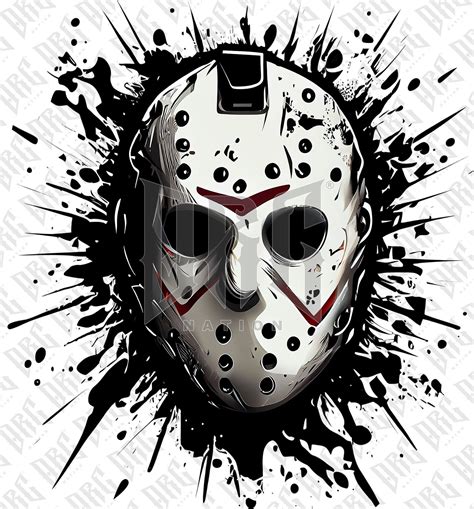 Jason Voorhees PNG Jason Voorhees Sublimation Trendy Jason - Etsy Canada