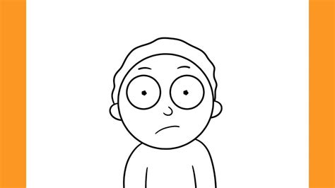 How to Draw MORTY (Rick and Morty) - YouTube