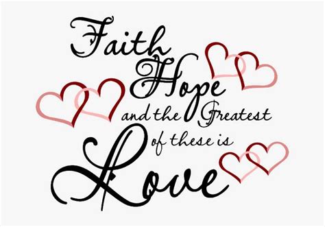 Hope Transparent Faith - Faith Hope And Love Clipart PNG Image | Transparent PNG Free Download ...