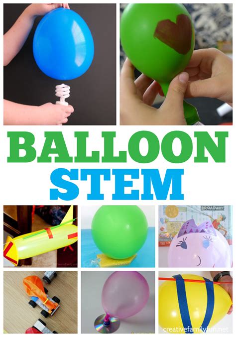 Balloon STEM Activities for Kids - Creative Family Fun