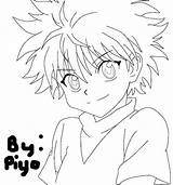 HxH Coloring Pages  Nation sketch template