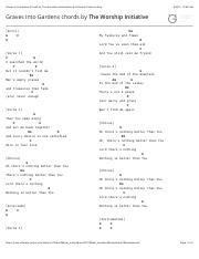 Graves Into Gardens Chords by The Worship Initiativetabs Ultimate Guitar Archive.pdf - Graves ...