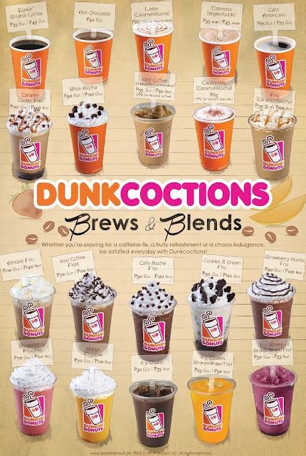 Dunkin' Donuts: Donuts and Dunkcoctions - Patches of Life