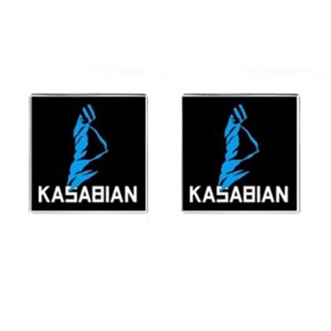 Kasabian Logo - Cufflinks (Square) - Stars On Stuff