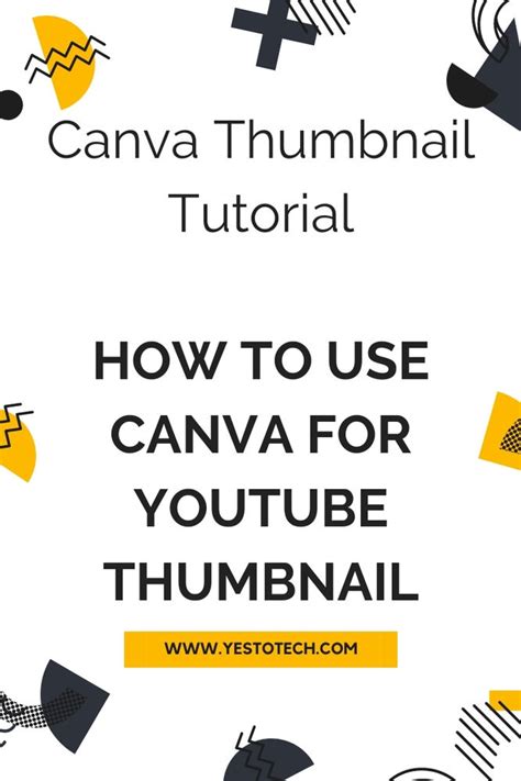 Canva Thumbnail Tutorial With YouTube Thumbnail Template: How To Use Canva For YouTube Thumbnail