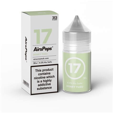 AIRSPOP E-LIQUIDS 30ml Honey Yuzu | OTP Distributors