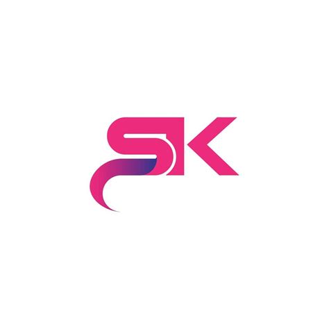 sk logo design free vector file. 10517921 Vector Art at Vecteezy