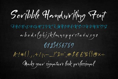 Scribble Font – MasterBundles