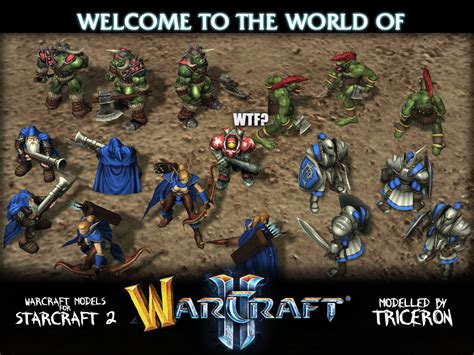 Warcraft Custom Models by Triceron - StarCraft II Assets - CurseForge